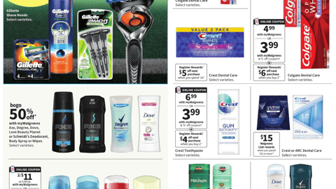 Walgreens Gillette Super Bowl Feature